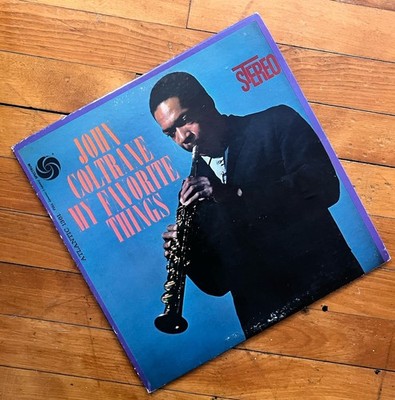 John Coltrane My Favorite Things Vinyl Record Blue