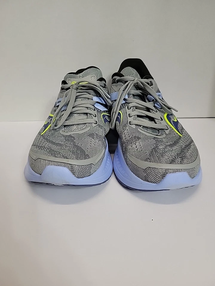 Saucony Guide 16 灰色蓝色跑步鞋运动鞋 S10810-15 女式 8.5 码  — 第 2/4 张图片