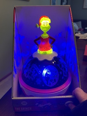 The Grinch LED Shadowlights Rotating Holiday Christmas Display
