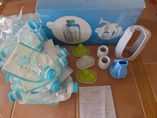 Kiinde Twist Breastmilk Storage Set NEW Everything to pump into & feed from bag