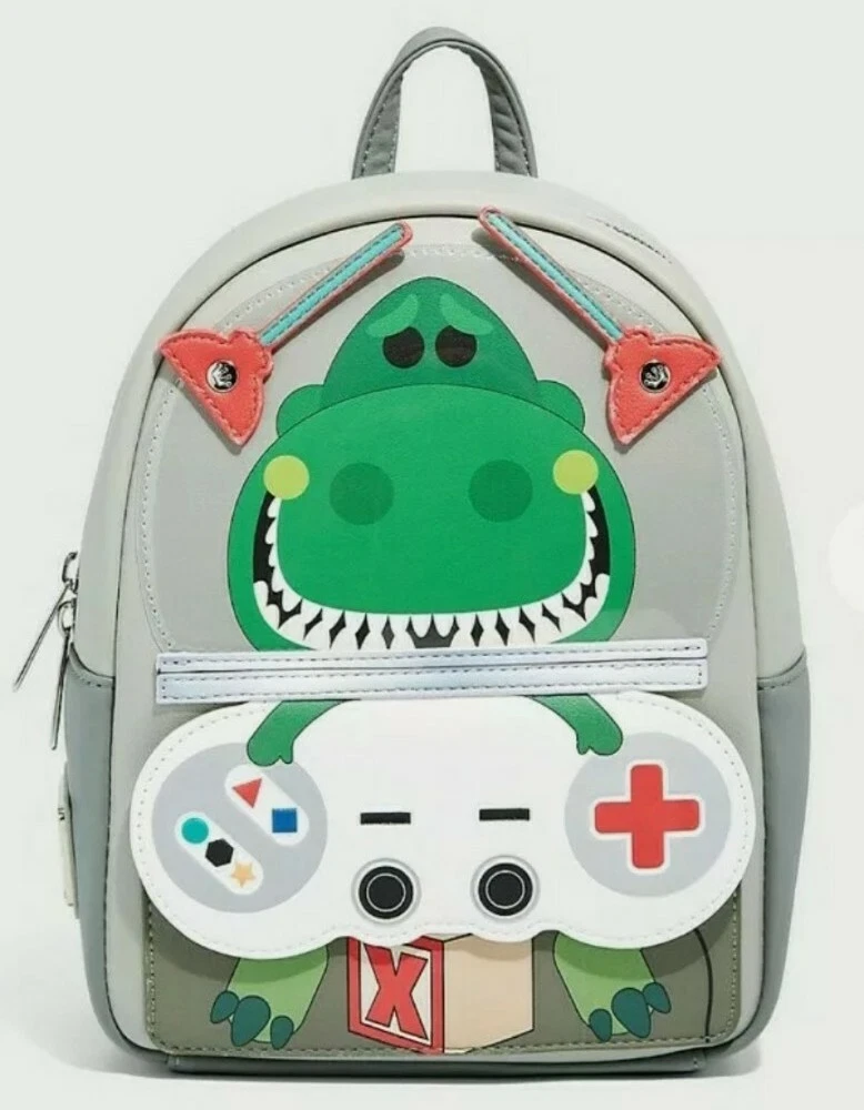 Loungefly disney pixar toy story rex mini best sale backpack