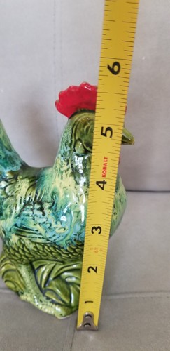 Tilso Vintage Rooster Chicken Ceramic Figurine Farmhouse Decor 5.5" Japan Made - Bild 2 von 11
