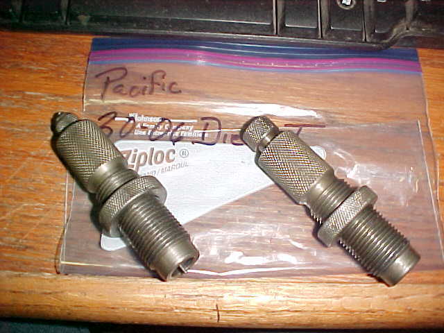 Pacific Reloading Die Set 30-06 Caliber Good Condition