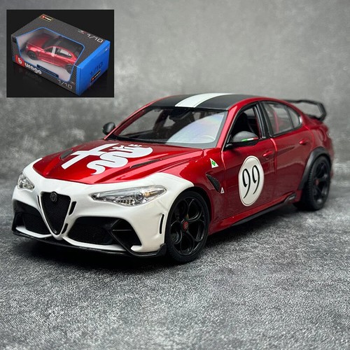 Bburago 1:18 Alfa Romeo Giulia GTAm Metal Model - Imagen 11 de 18