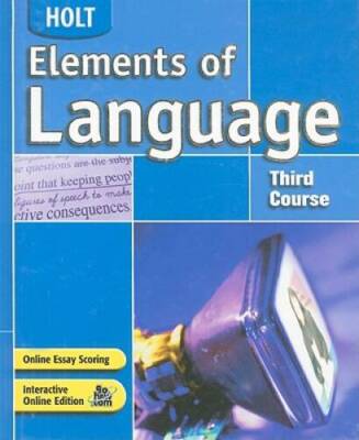Elements of Language: Student Edition Grade 9 2004 - Hardcover - GOOD