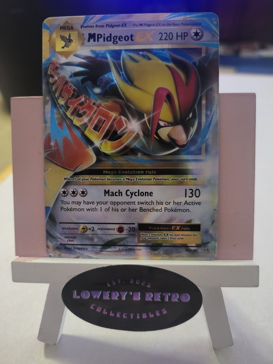 m pidgeot ex pokemon card value eBay Auction Item 225339224532 Tcg Cards 2016 Japanese Expansion 20th Anniversary end display For Sale M Pidgeot -