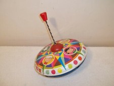 Vtg 1969 CHEIN PEANUTS SNOOPY CHARLIE BROWN LUCY LINUS TIN-LITHO SPINNING TOP