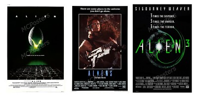 Alien Aliens 3 Prometheus Covenant 6 Poster Canvas 11