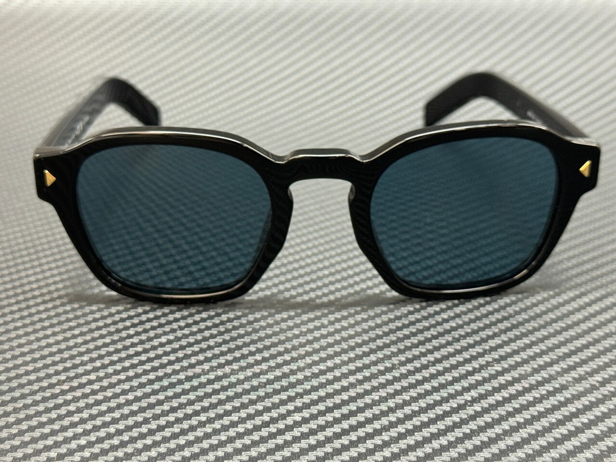 トップス PRADA 22AW Black emerald Green New PRADA PR10ZS 16K40K Black/Petrol Green 54-20-140