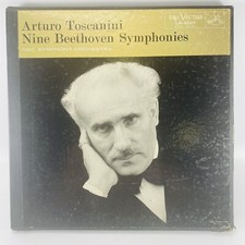 Arturo Toscanini NBC Symphony Orchestra Nine Beethoven Symphonies LM-6901 Shadow