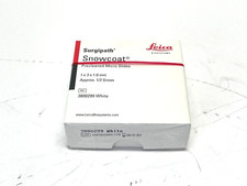 Leica Surgipath Snowcoat 3800299 White Precleaned Micro Slides