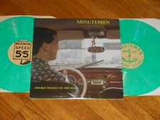MINUTEMEN double nickels on the dime MARBLED GREEN VINYL 2x LP sst 028