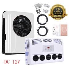 DC 12V Universal A/C Kit Vehicle Split Air Conditioner Fits Truck Bus RV Caravan
