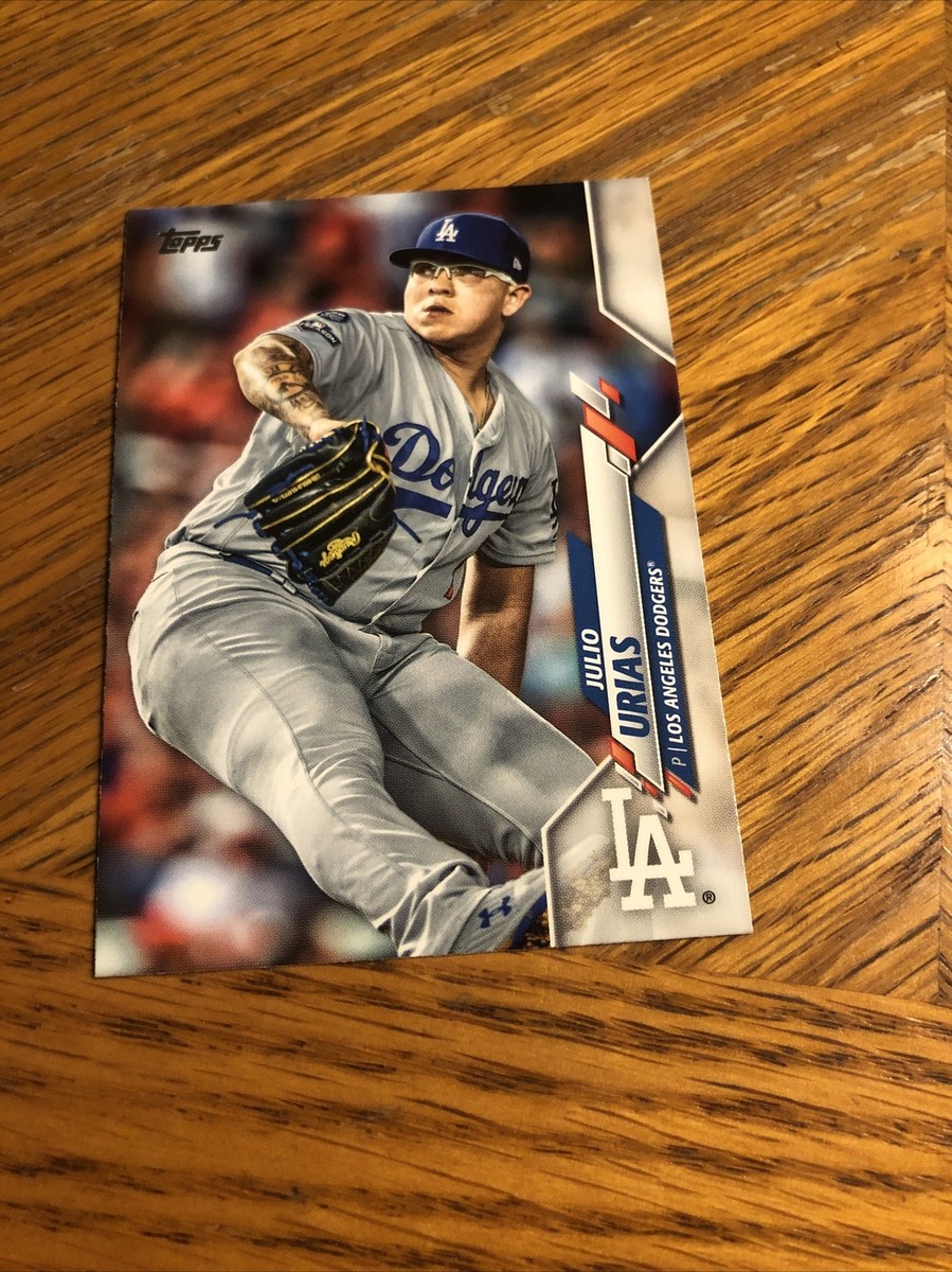 Los Angeles Dodgers Urias World Series 2021 2020 Topps Now Julio