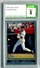 1998 Topps Chrome Steve Finley CSG 8