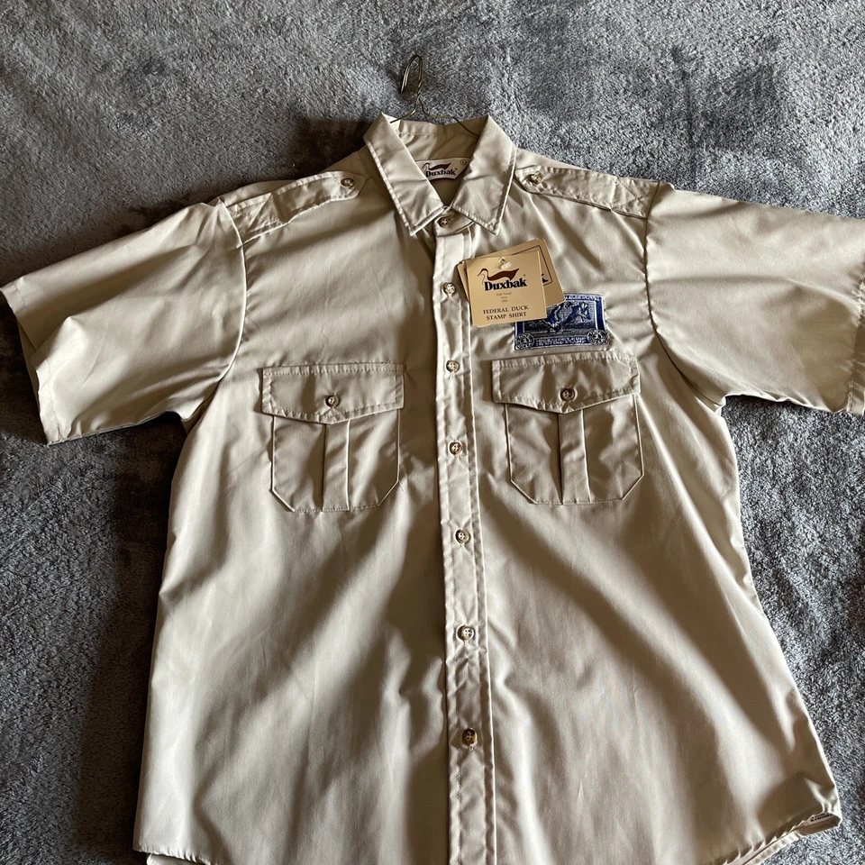 Duxbak Federal Duck Stamp Shirt/ sz Large USA Made, Brand New! - Image 2 of 4