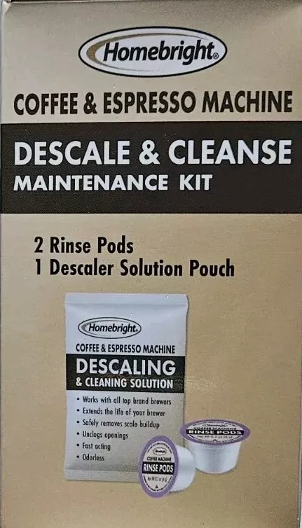 Coffee & Espresso Machine Descaler – 2 Pack Universal Cleaner & Maintenance Kit - Image 3 of 3