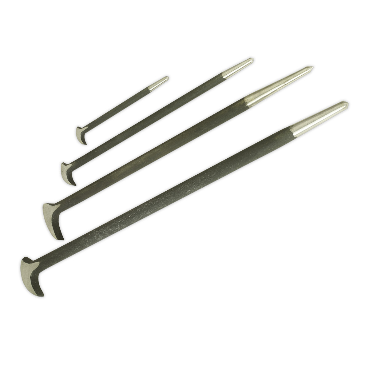Sealey Heel Bar Set 4pc Garage Workshop DIY