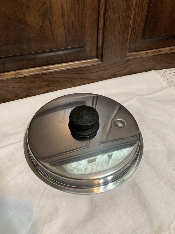 Saladmaster Vapo Steam Replacement Lid For Saucepan 8 3/8”Stainless Steel