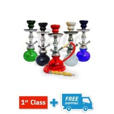 Small 11" inch 1 Hose Shisha Pipe sheesha Hookah Narghila Set