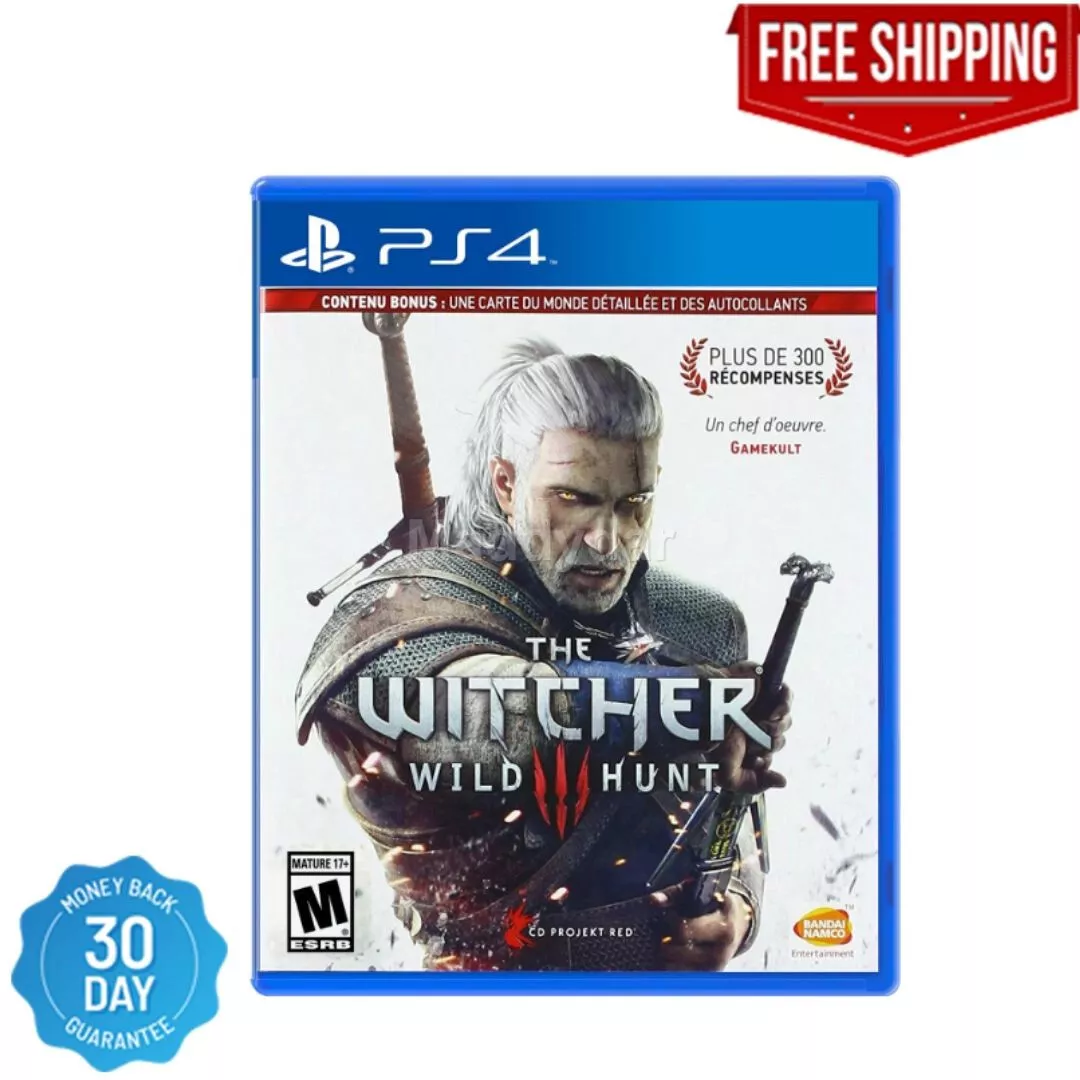 The Witcher 3 III Wild Hunt GOTY Game of the Year Edition PS4 Complete