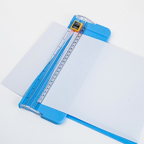 A4 Photo Paper Cutter Guillotine Card Trimmer Ruler Office Art Heavy Duty Blue - Picture 7 of 10