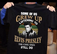 Vintage Elvis Presley Singer Legend Men T-Shirt Black Unisex All Sizes S-4XL
