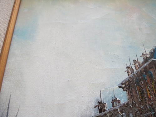 Original Ölgemälde von Marvin, Downtown Promenade. Exquisit - Bild 11 von 12