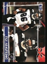 Tyji Armstrong 2001 Topps XFL #51  Football Card