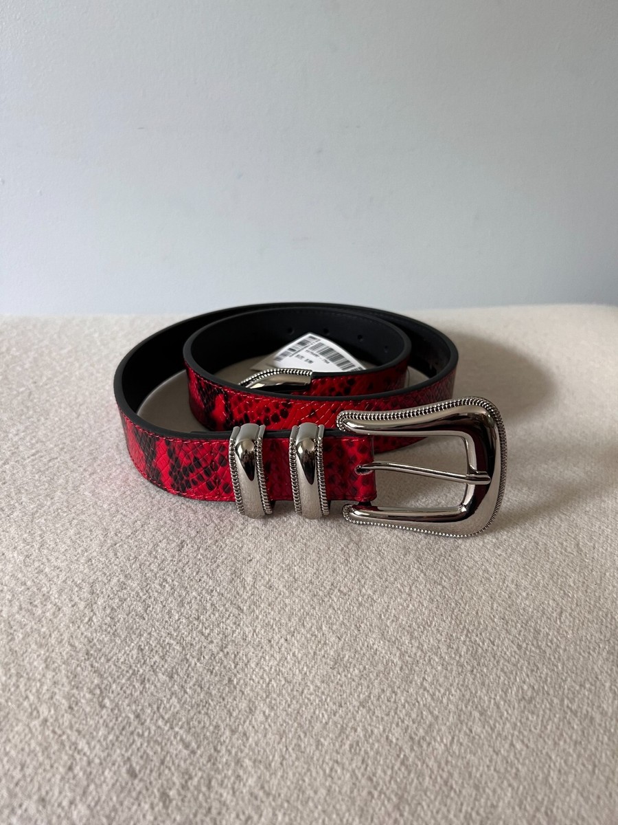 supreme nike snakeskin belt