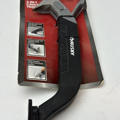 #ad #ad HUSKY 3 in 1 Caulking Remover Tool Finishing Clean Scraper Kit 7 $14.99