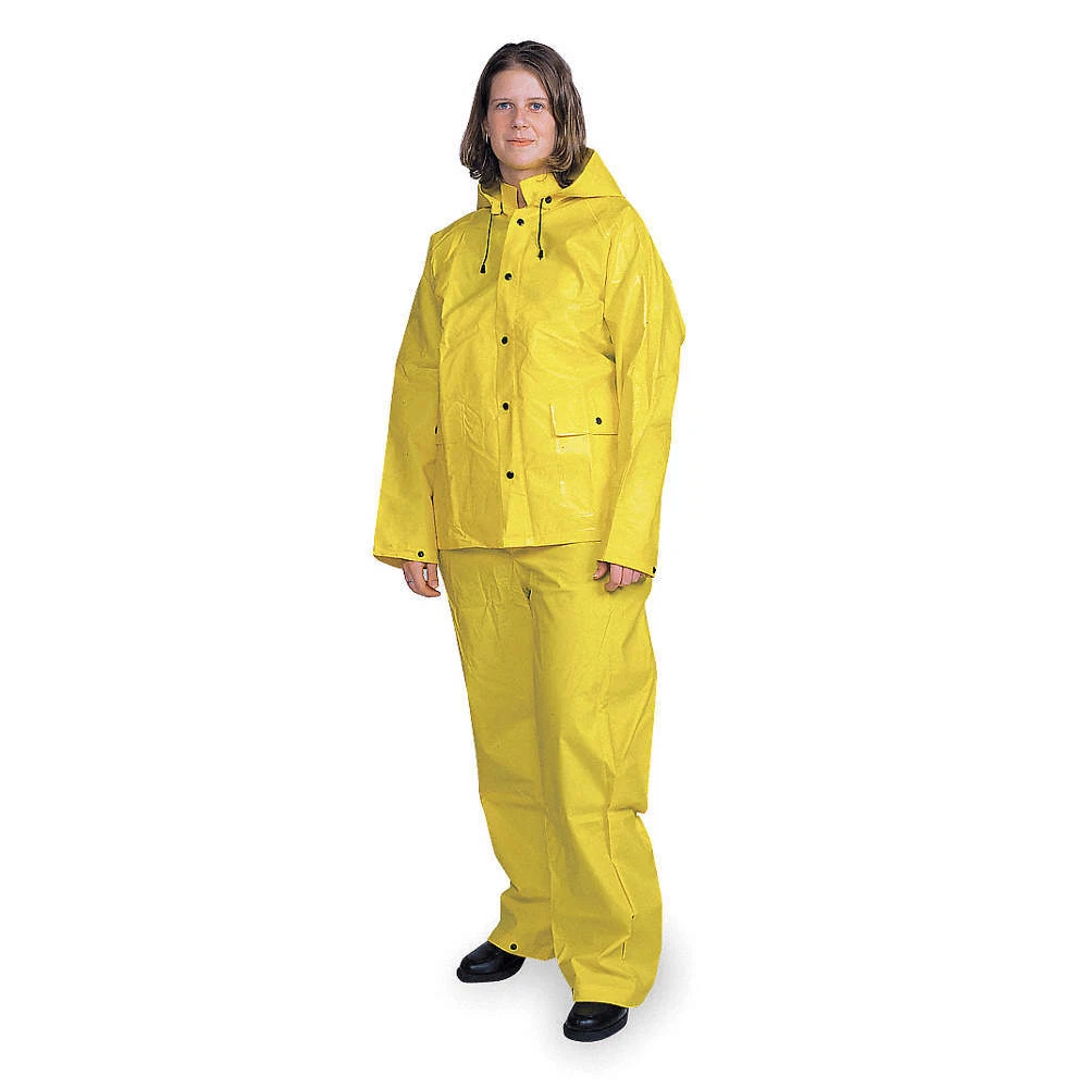 CONDOR 1FBB7 Rain Suit Jacket Bib Unrated Yellow 3XL eBay