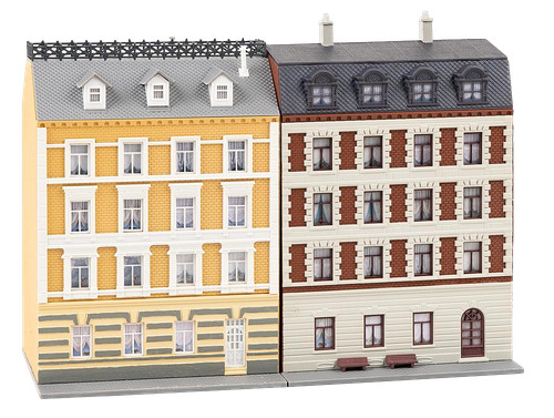 Faller Scala N 232388 Coppia di palazzi di città ristrutturati Nuovi OVP | Zustand: Nuovo
