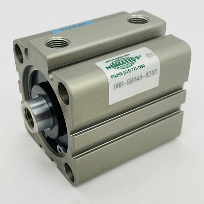 ASCO Numatics UND-SB040-020D Cylinder 1/8  Ports B40mm S20mm 3/8''-24 Rod Thread