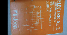1985 Jeep Cherokee Wagoneer 70 Series Electrical Troubleshooting Manual EWD ETM