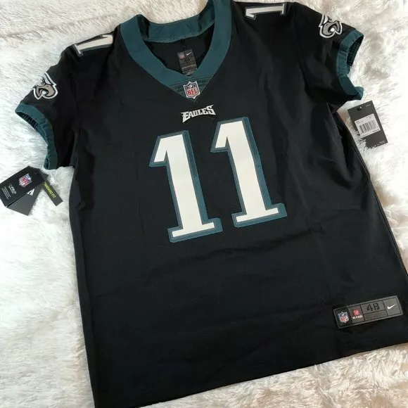 Customized Eagles Jersey White Eagles Jersey, 100th Season Vapor