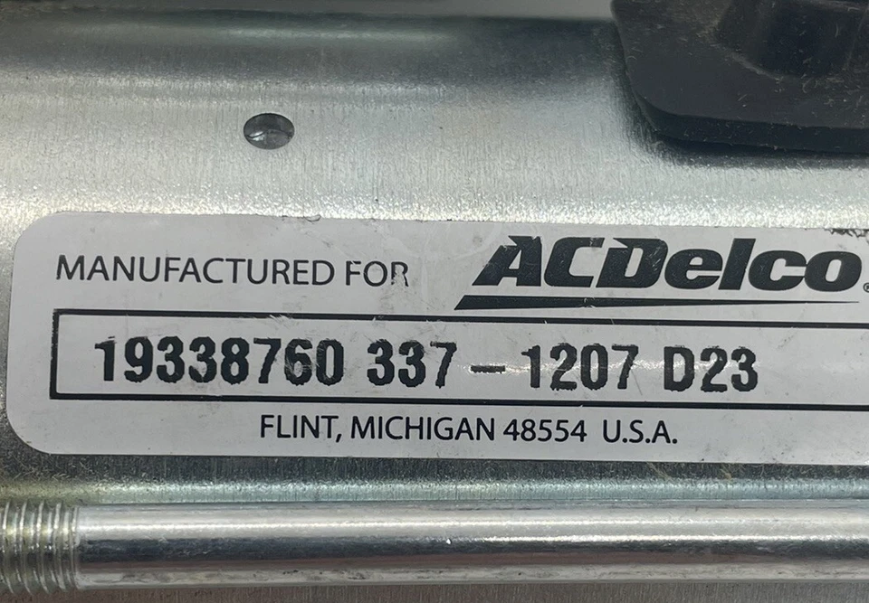 Motor de arranque ACDelco Gold Series 337-1207 para Honda Civic 2006-11 *NUEVO* SIN CABLE Foto 3 de 4