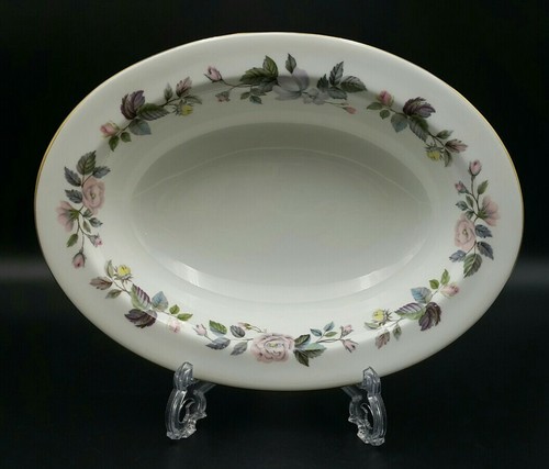 Royal Worcester June Garland Oval Service Bowl-1st Quality - 第 1/4 張圖片