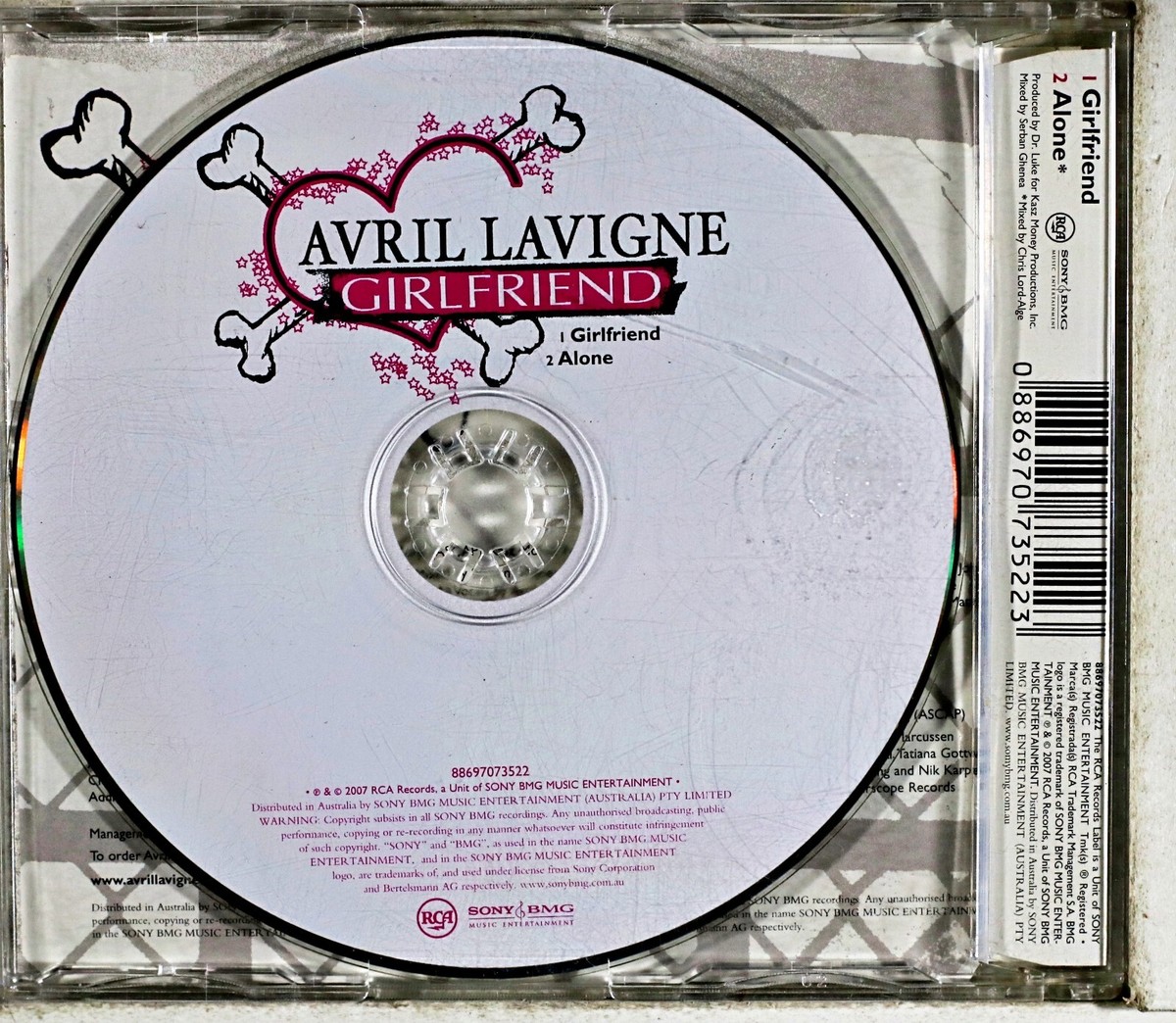 Avril Lavigne シングルCD 8枚セット Avril Lavigne 2000's Discography Collection: Let Go / Under My