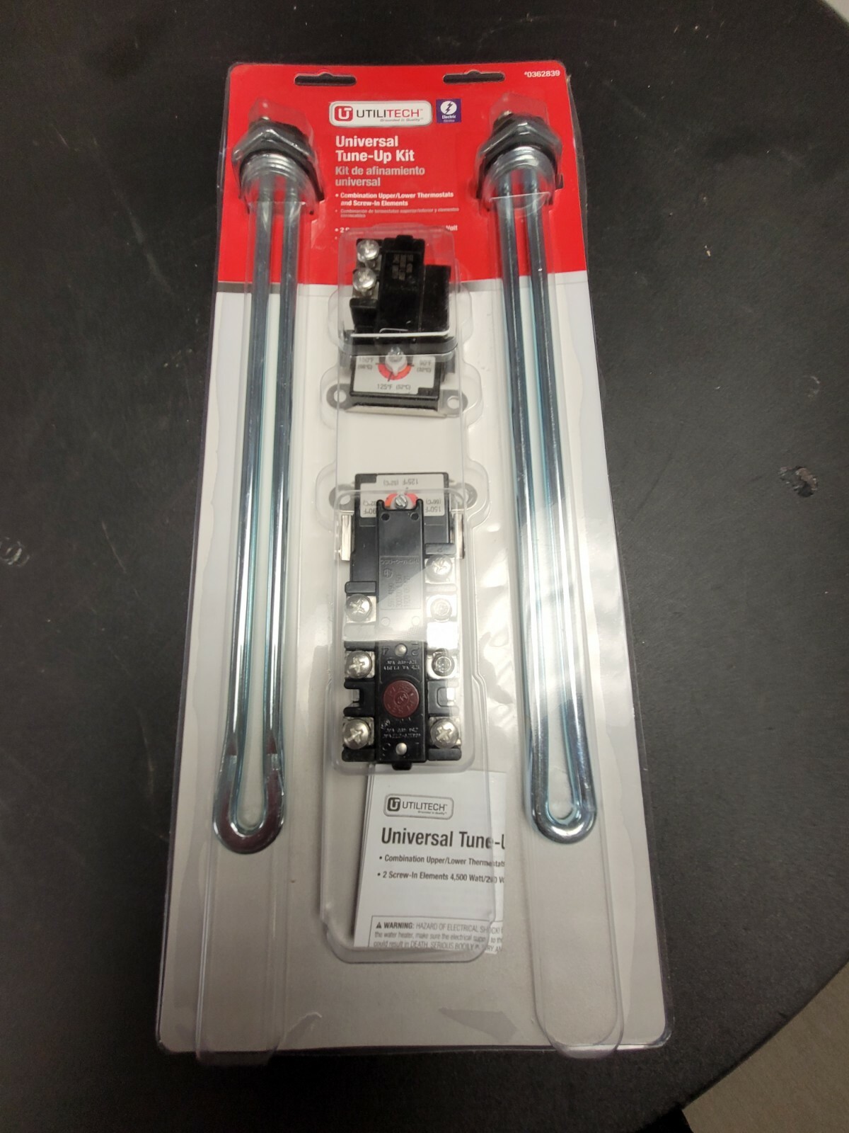 Utilitech Universal Tune-Up Kit Electric Water Heater Element/Thermostat  Kit | eBay