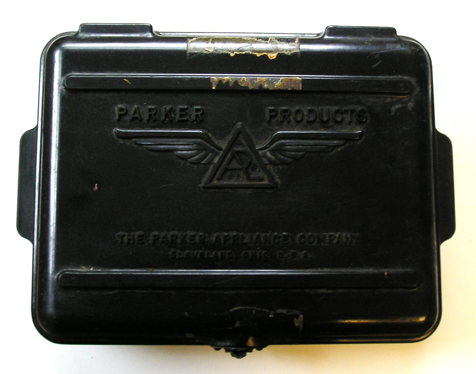 VINTAGE PARKER HAND BEADING TOOL SET 416 Aviation Bakelite case eBay