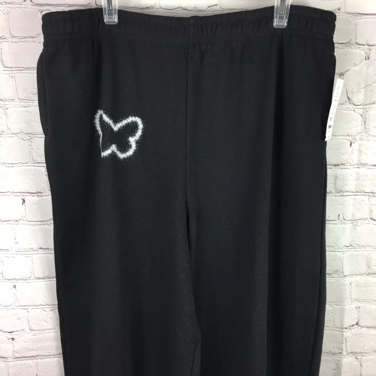 Plus size store black sweatpants