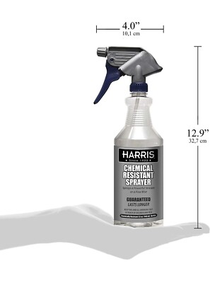 HARRIS Chemically Resistant Professional Spray Bottles, 32oz (30-Pack)