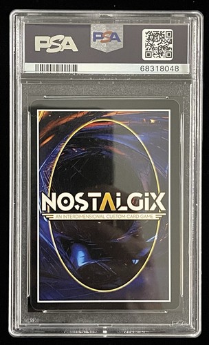2021 Nostalgix TCG Sample Xenobot SELECTIVE HOLO PSA 8 - ULTRA RARE ONLY 4 MADE! - Picture 2 of 4
