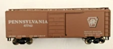 HO scale Pennsylvania  single door box car  no 87742 vintage 