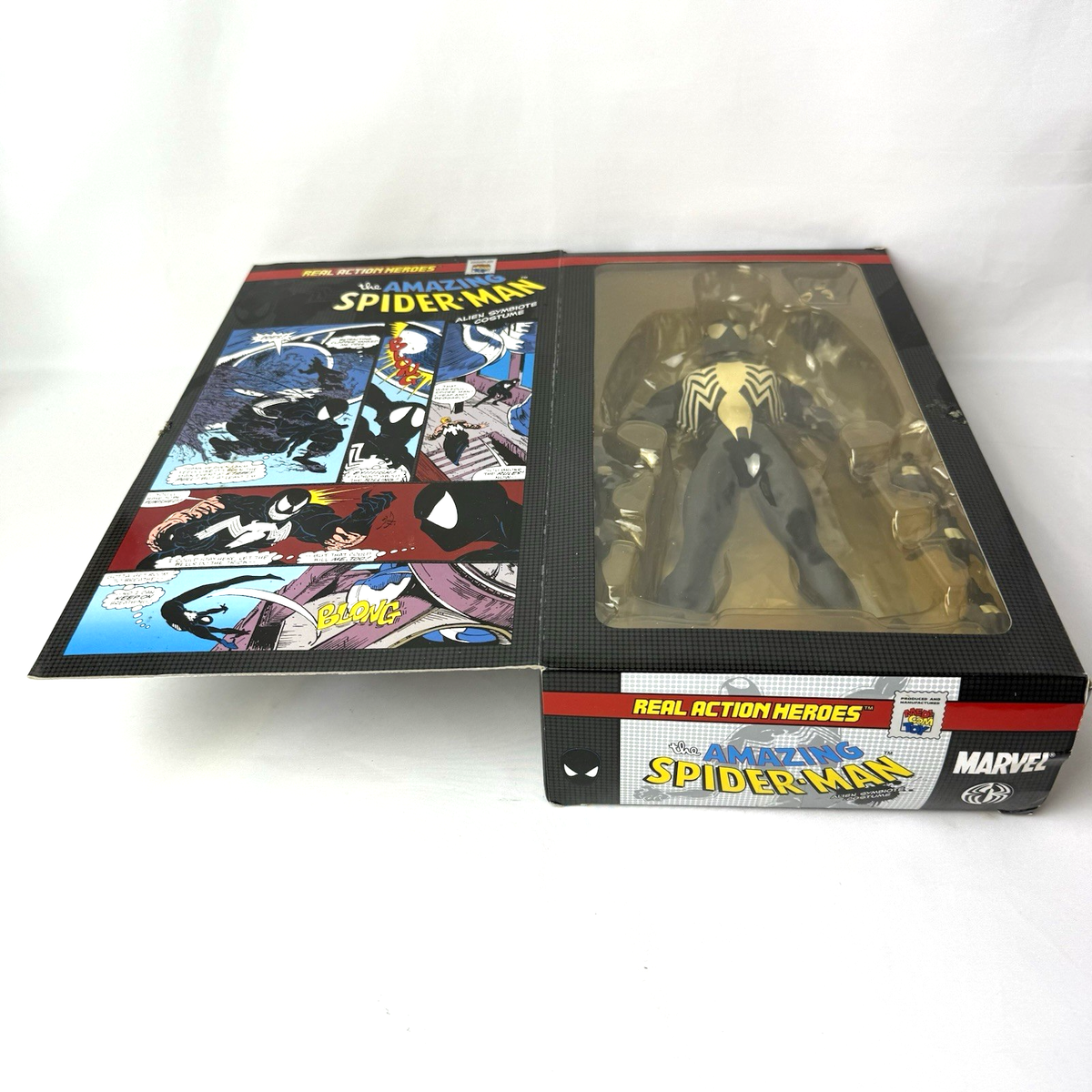 Medicom RAH Amazing Spider-Man Alien Symbiote Costume Real Action