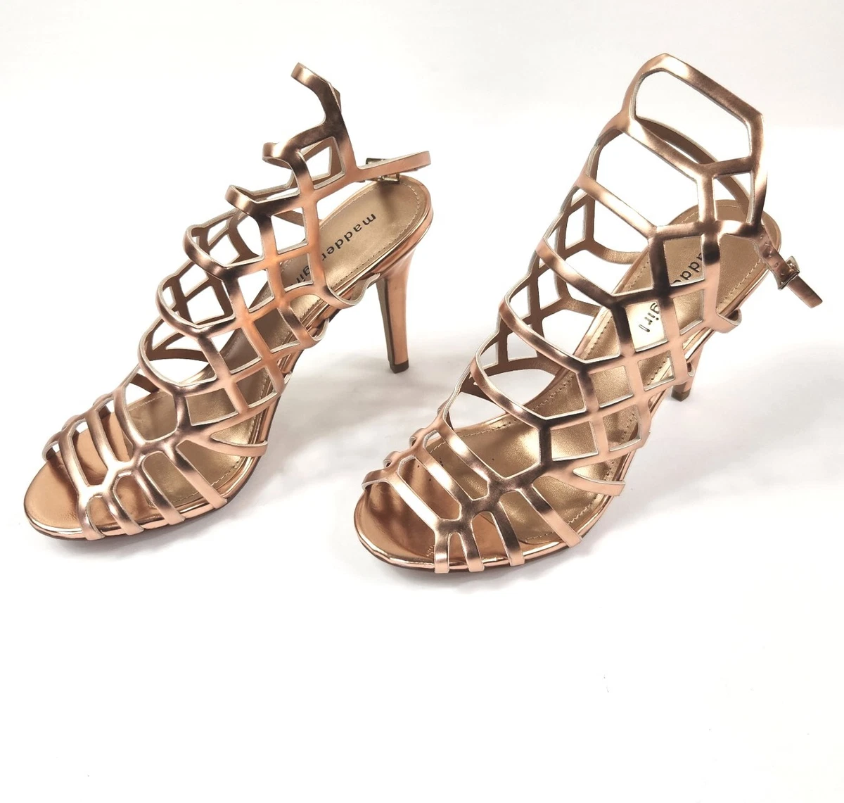 Rose gold deals gladiator stilettos
