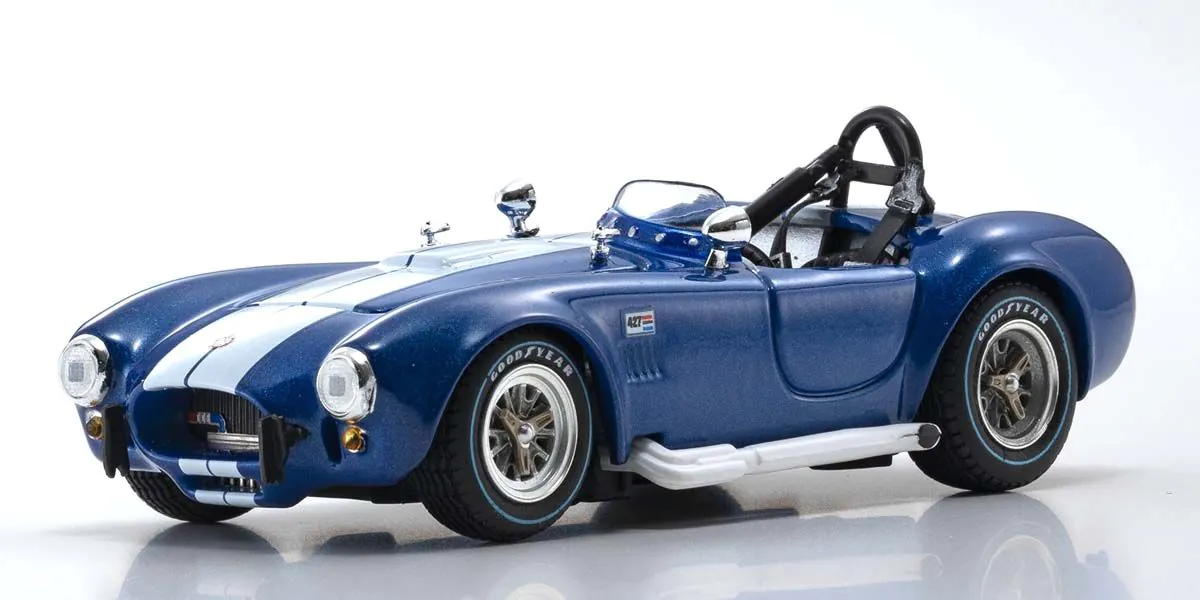 KYOSHO 03019MBL 1:43 SHELBY COBRA 427 S/C 1962 RACING SCREEN BLUE (03019MBL)