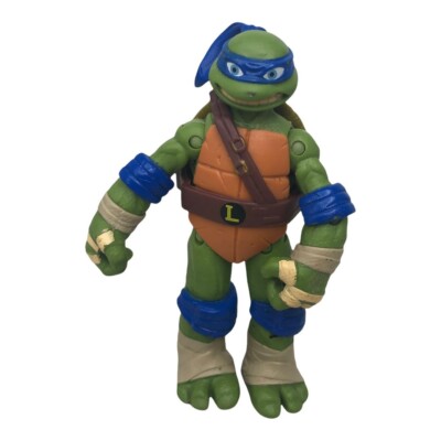 Playmates Viacom TMNT 2012 Leonardo Blue Mask 4.25'' Figure