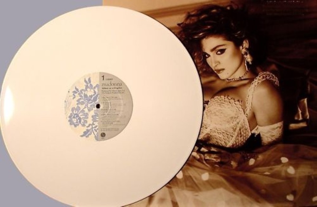 Madonna Like a Virgin RARE White Vinyl US LP | eBay